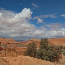 Our campsite in Aït Benhaddou